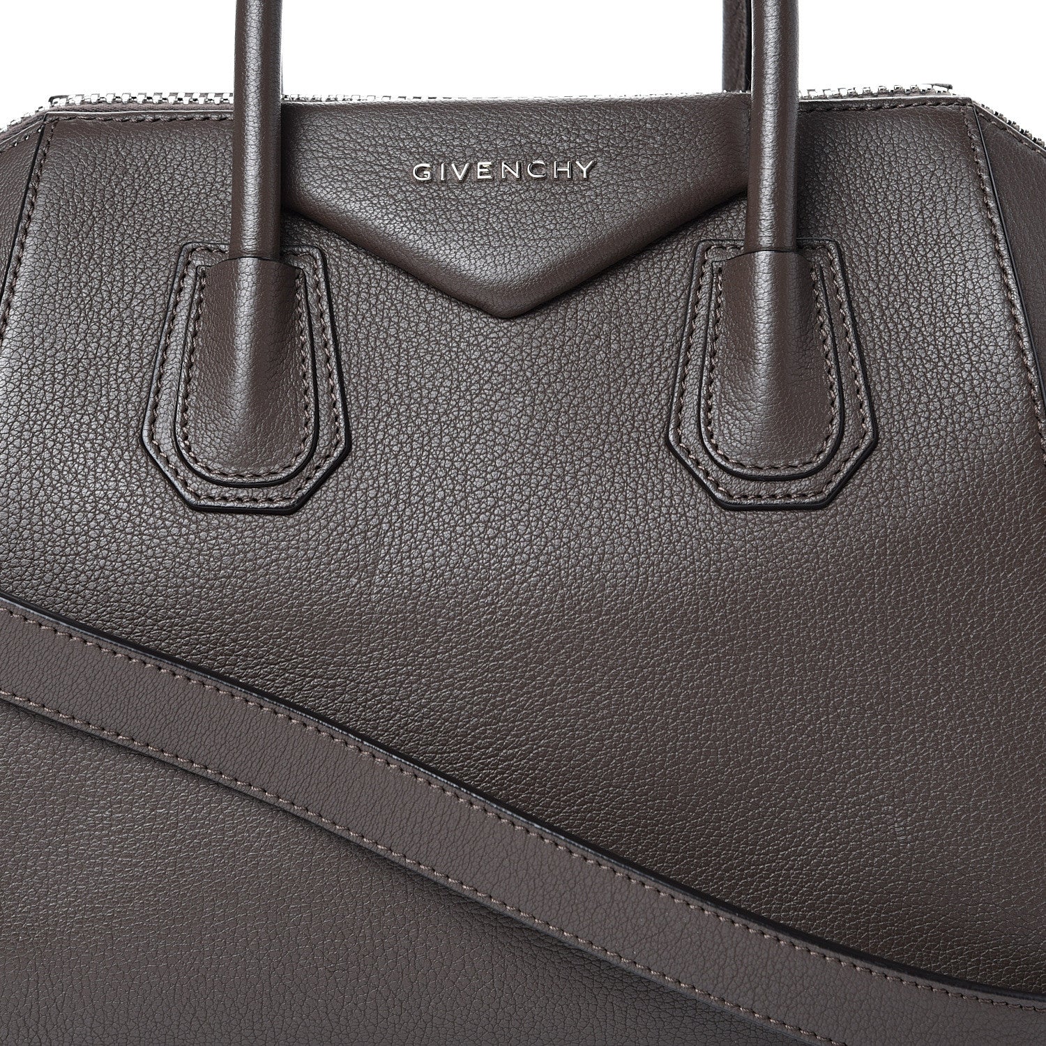 Givenchy Sugar Goatskin Small Antigona Heather Grey 7 of 11