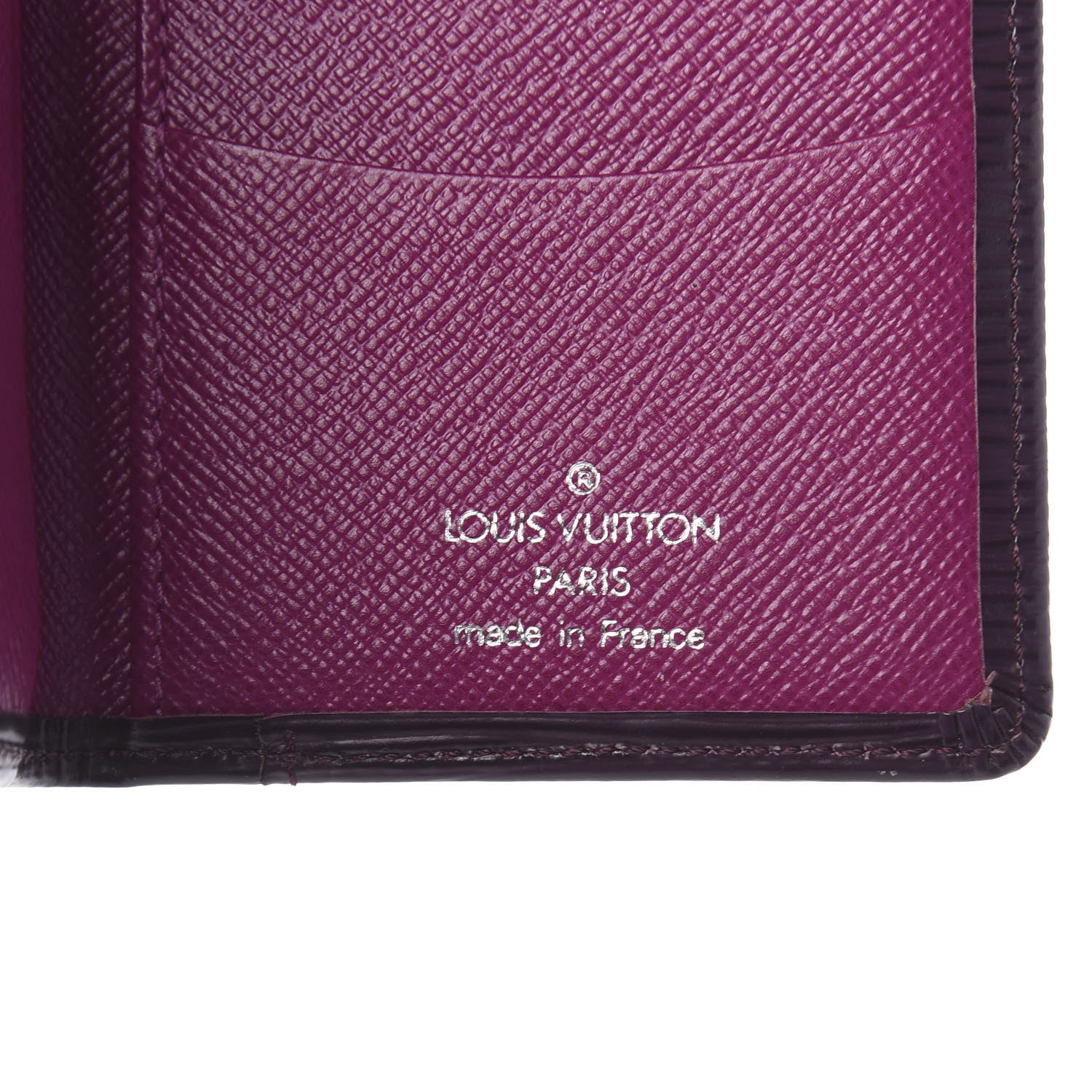 Louis Vuitton Epi Pocket Organizer Cassis 6 of 7