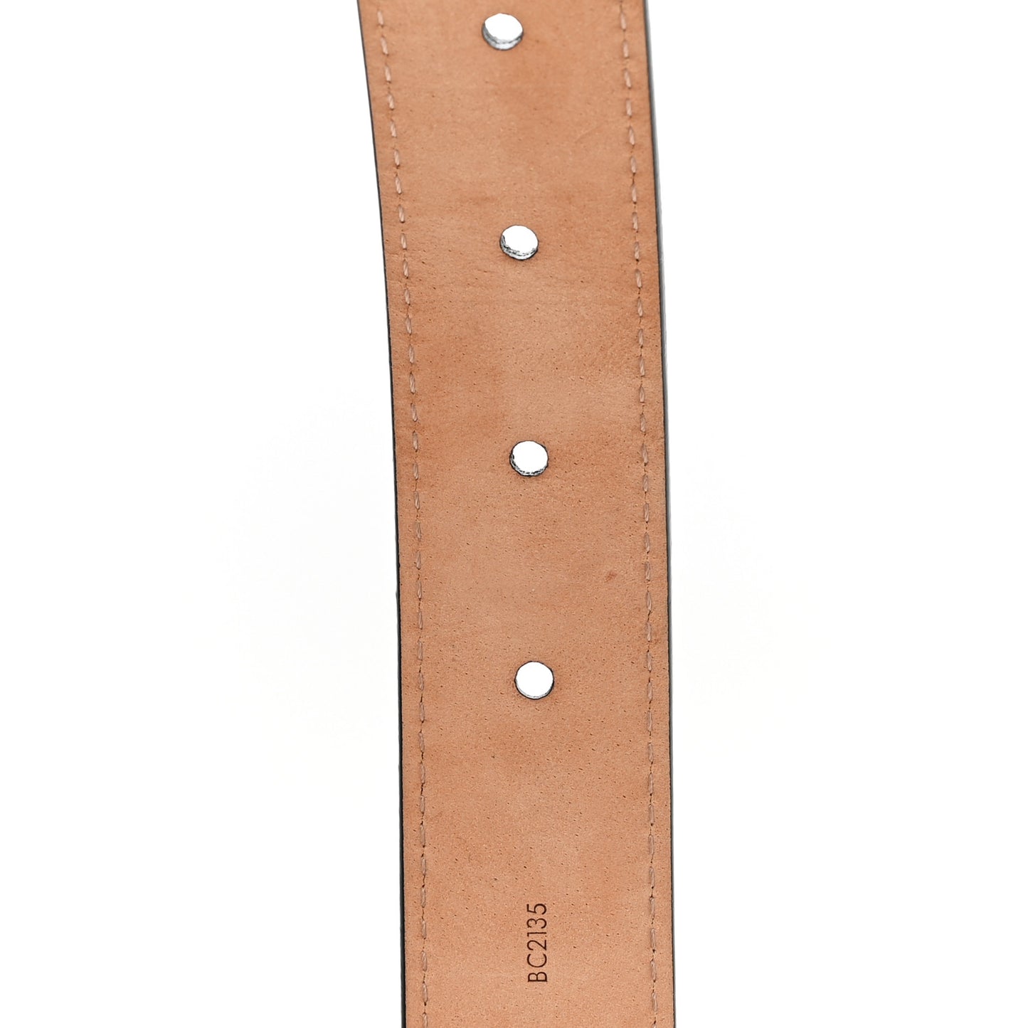 Epi 30mm LV Initiales Belt 85 34 Black