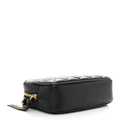 Versace Nappa Quilted La Medusa Camera Bag Black 4 of 9