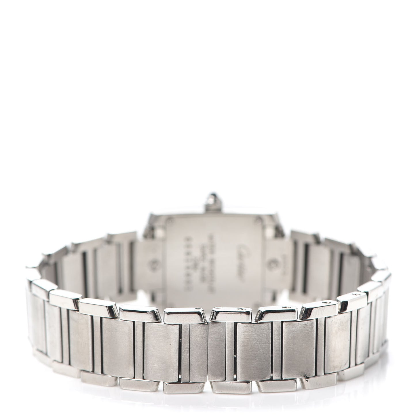 Stainless Steel 20mm Tank Francaise Quartz Watch