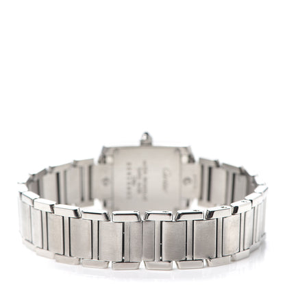 Cartier Stainless Steel 20mm Tank Francaise Quartz Watch 4 of 7