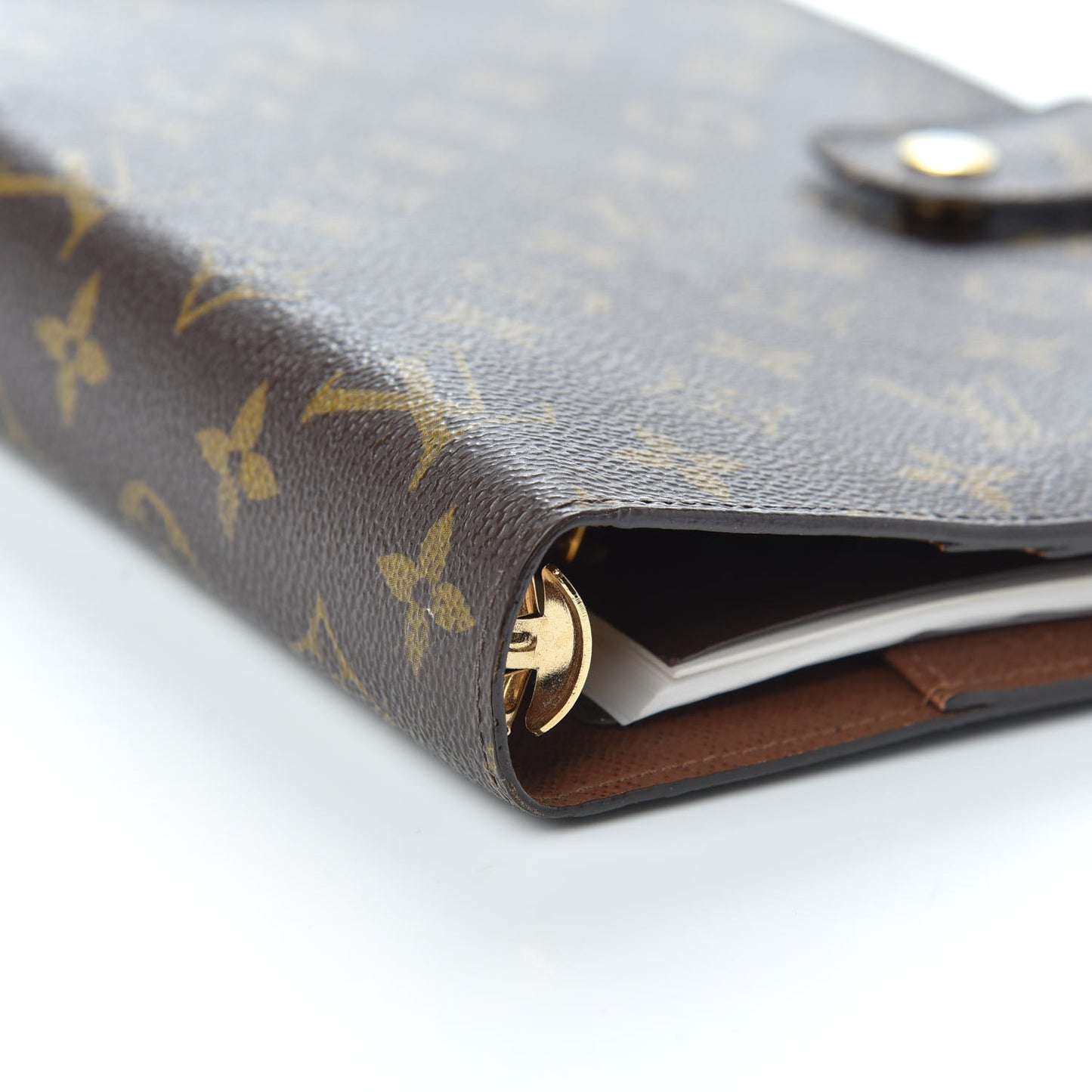 Monogram Large Ring Agenda Cover