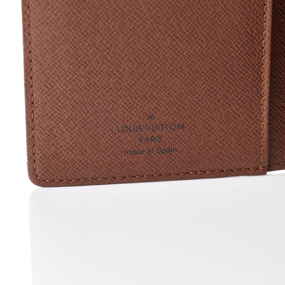 Louis Vuitton Monogram Checkbook Holder Case Wallet 8 of 11