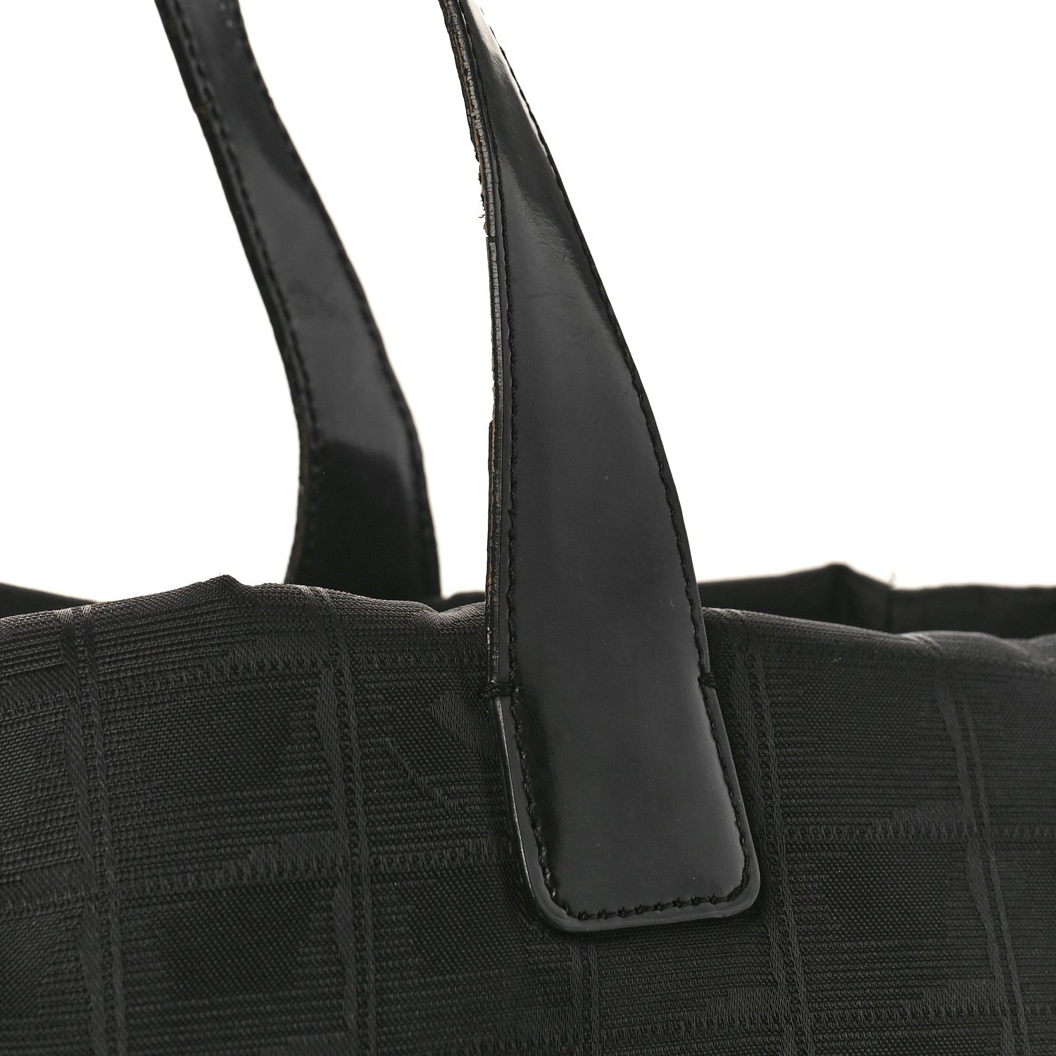 Chanel Nylon Medium Travel Tote Black 9 of 14