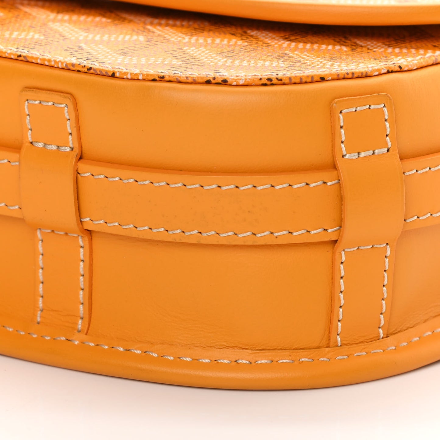 Goyardine Belvedere II PM Messenger Bag Yellow