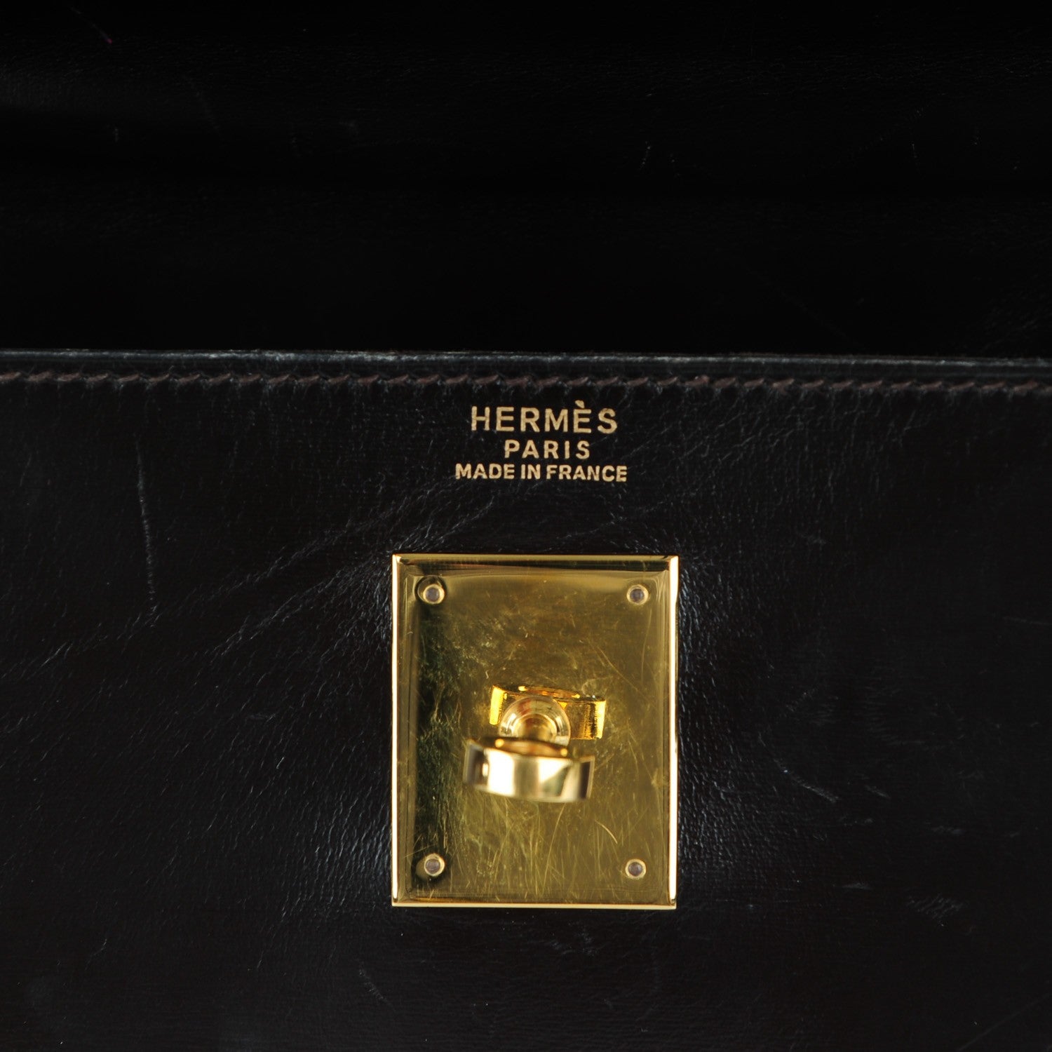 Hermes Box Kelly Sellier 32 Chocolate 10 of 25