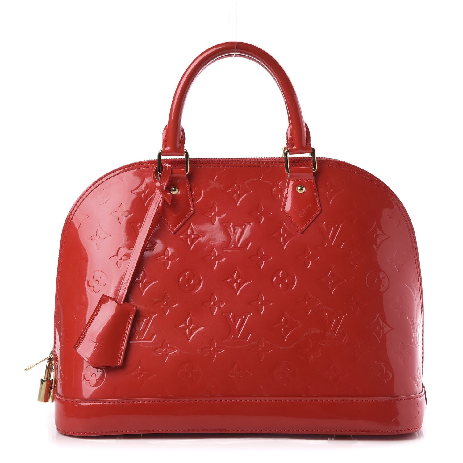 Louis Vuitton Vernis Alma PM Rouge Grenadine 1 of 15
