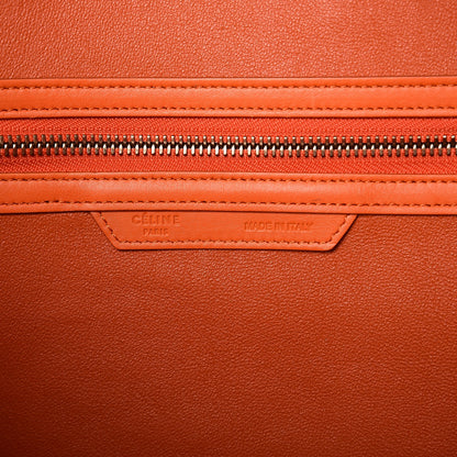 Celine Palmelato Mini Luggage Bright Orange 7 of 8