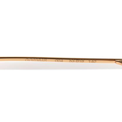 Gucci Metal Pearl Cat Eye Sunglasses GG0364S Gold 8 of 9