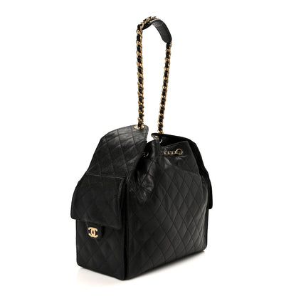 Chanel Caviar Quilted Medium Chanel 25 Handbag Black 3 of 12