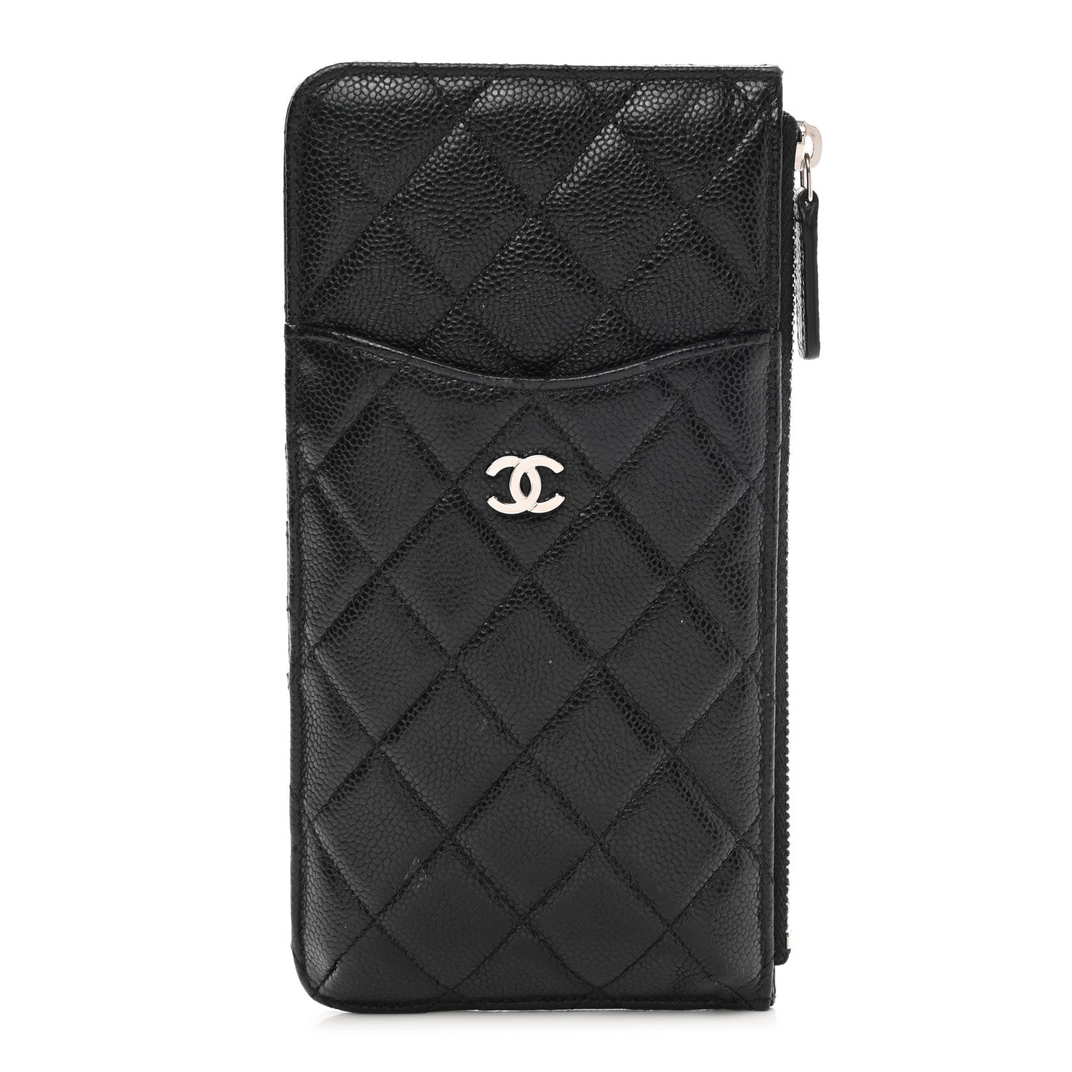 Chanel Caviar Quilted Classic iPhone Pouch Black 1 of 8