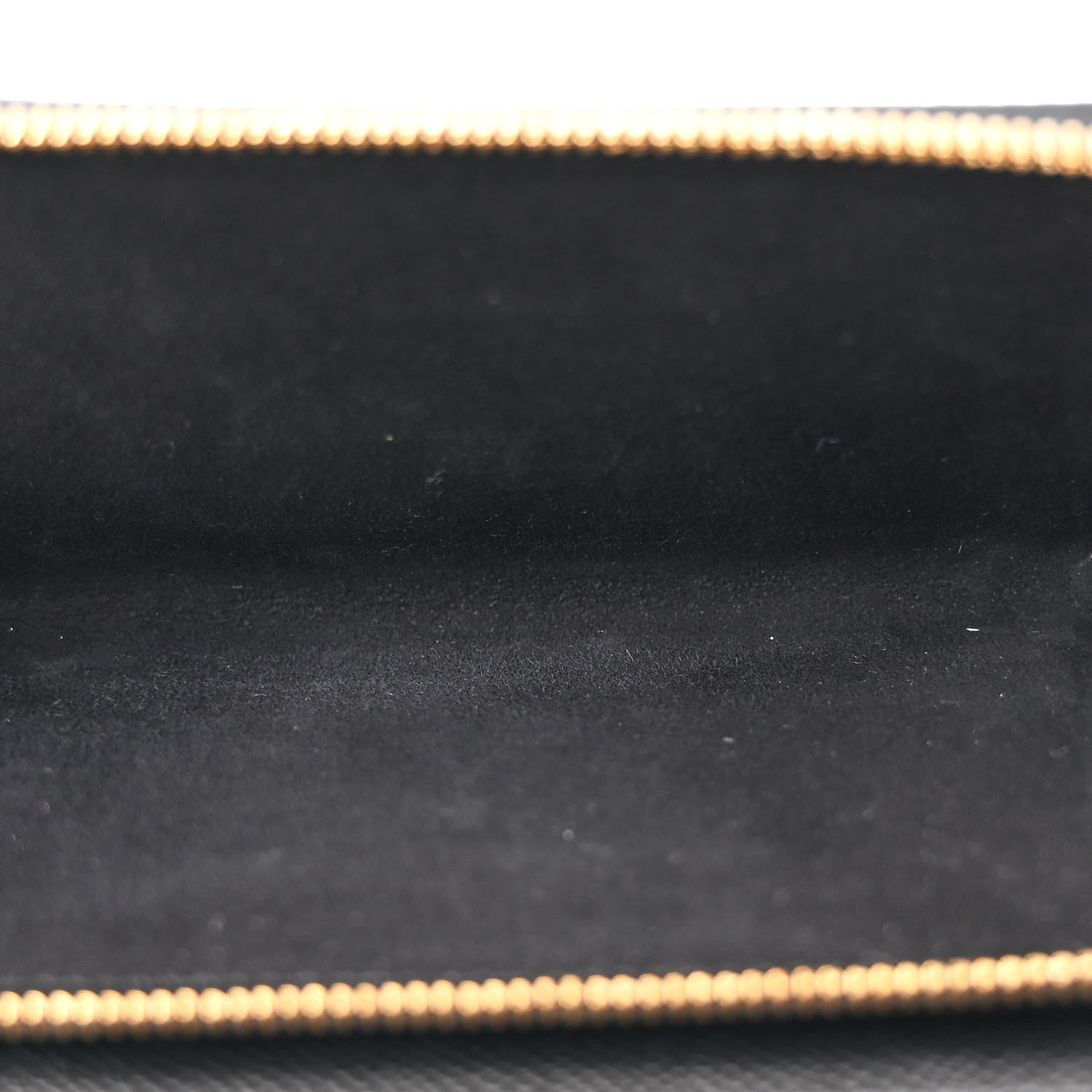 Christian Dior Grained Calfskin Caro Double Pouch Black 6 of 12