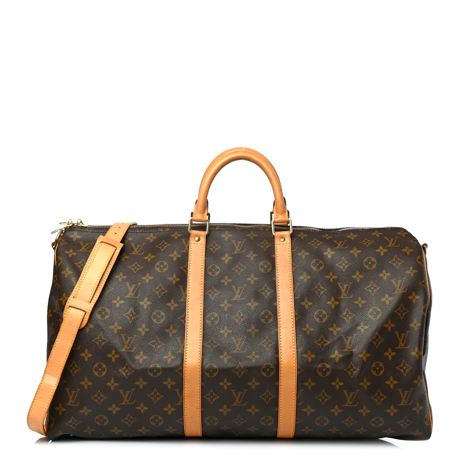 Louis Vuitton Monogram Keepall Bandouliere 55 1 of 10