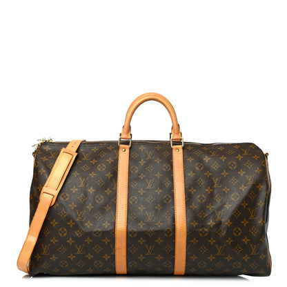 Louis Vuitton Monogram Keepall Bandouliere 55 1 of 10