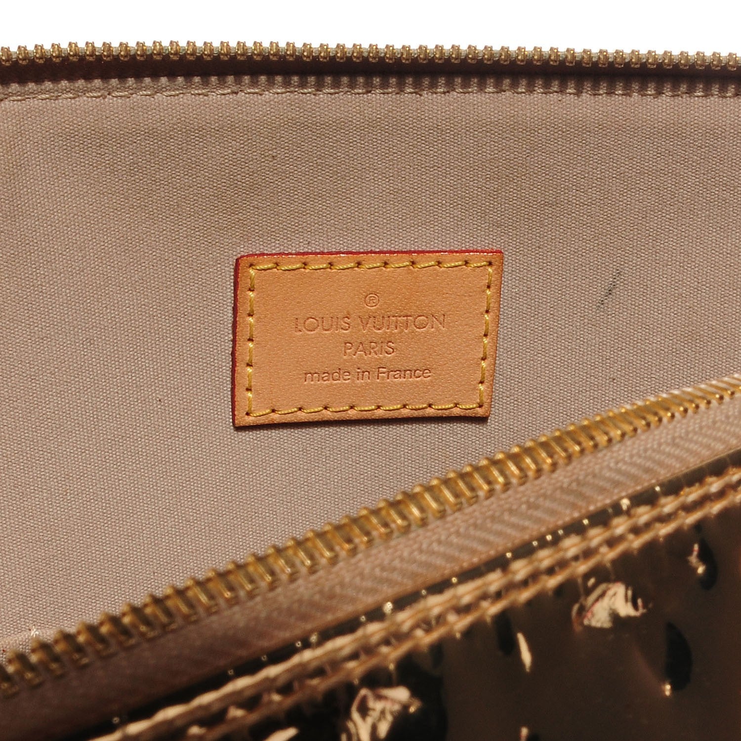 Louis Vuitton Monogram Miroir Alma MM Gold 5 of 7