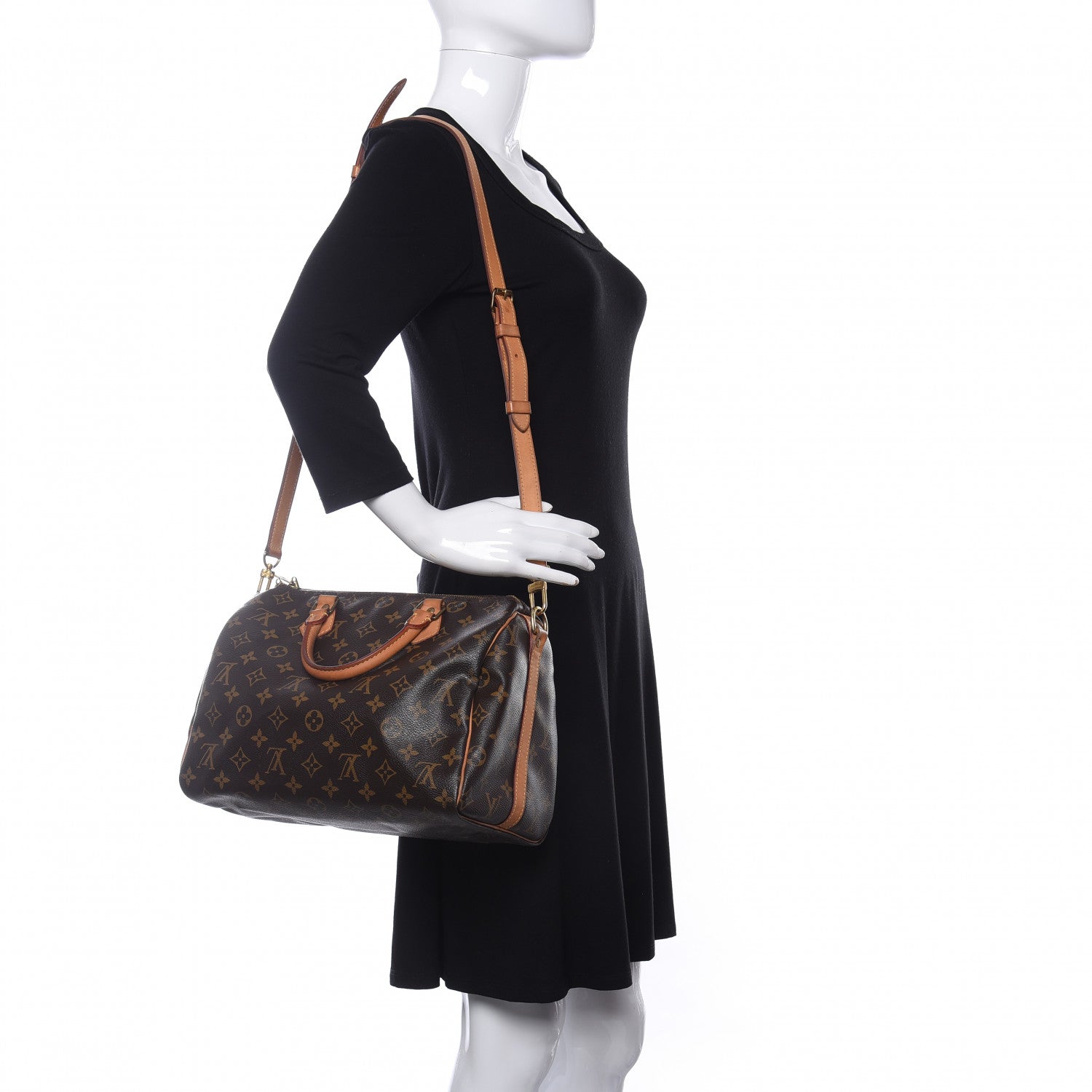 Louis Vuitton Monogram Speedy Bandouliere 30 2 of 10