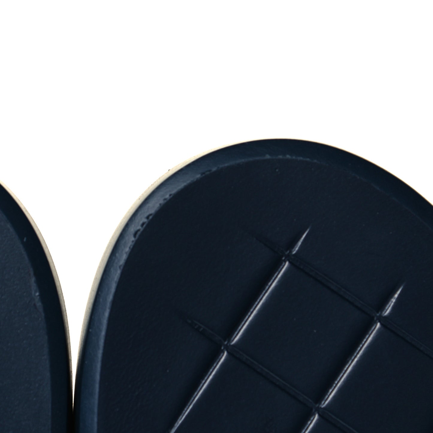 Lambskin Quilted CC Turnlock Loafers 36.5 Navy