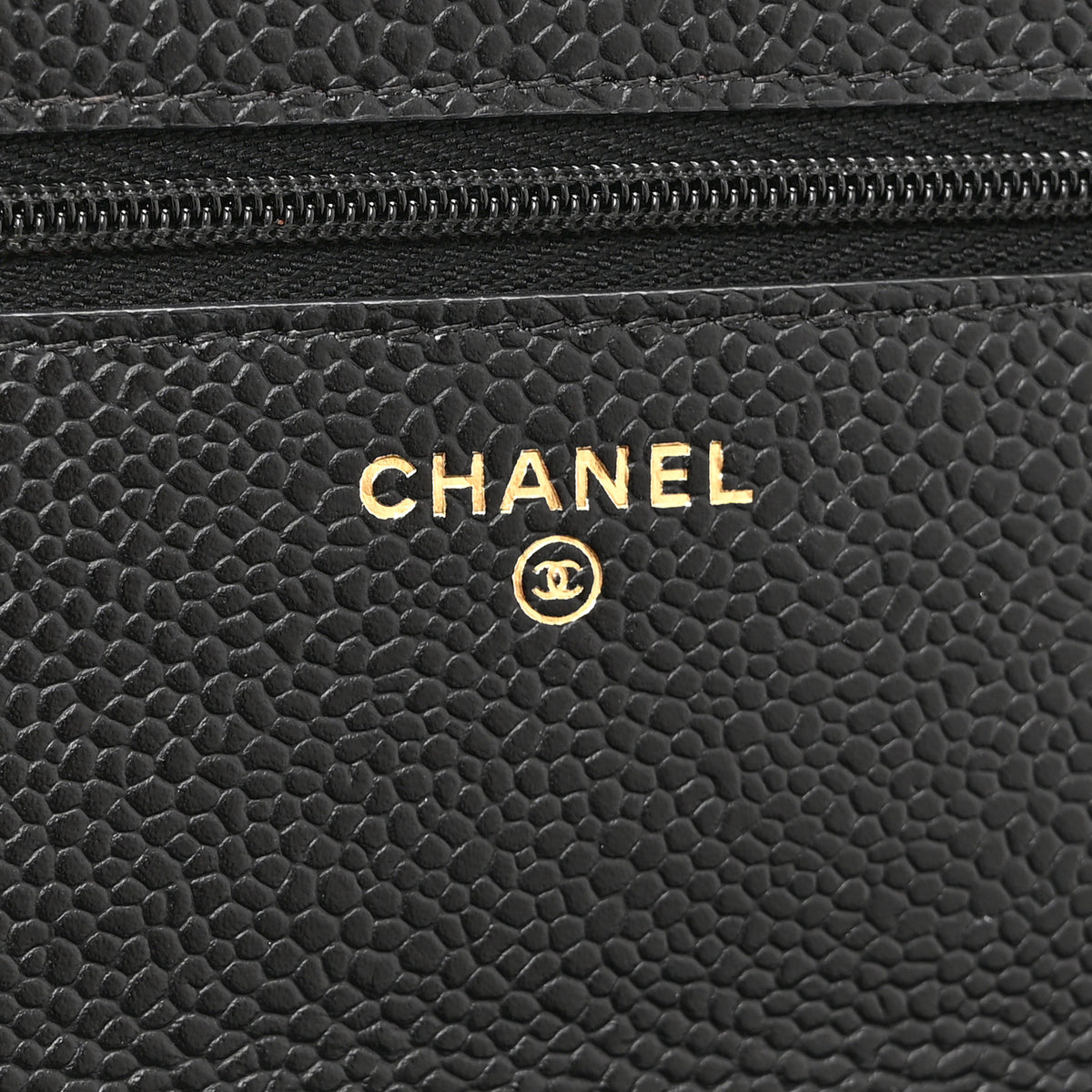 Chanel Caviar Quilted Wallet on Chain WOC Black 6 of 11