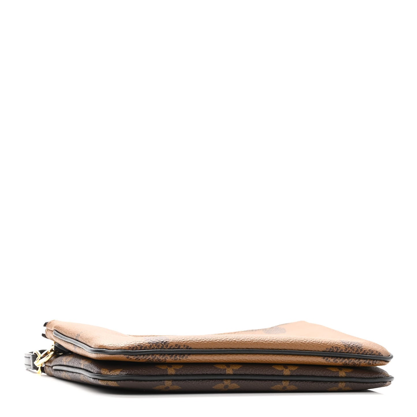 Reverse Monogram Giant Double Zip Pochette