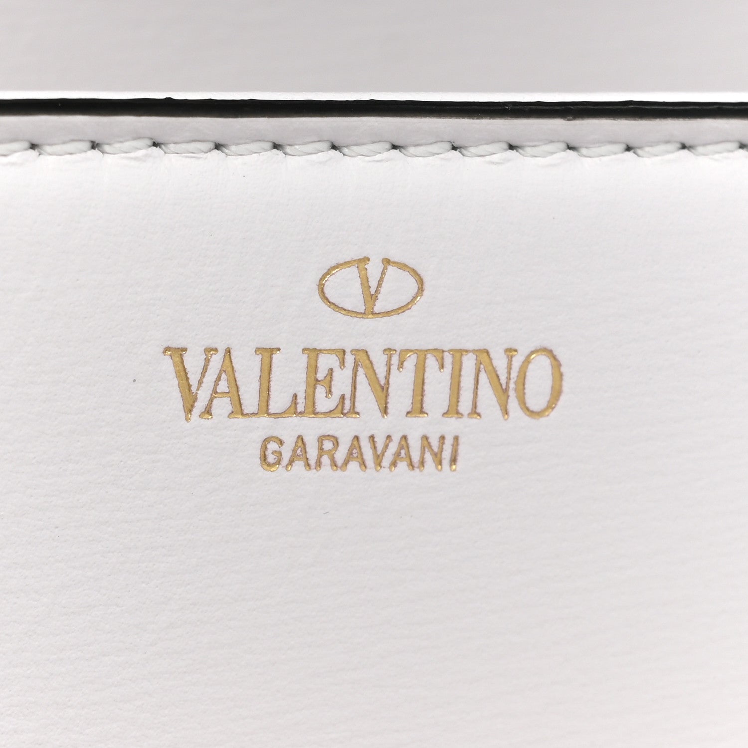 Valentino Garavani Calfskin Small Vlogo Chain Shoulder Bag Optic White 6 of 10