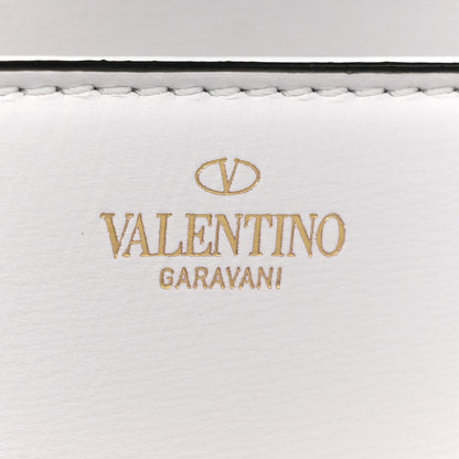 Valentino Garavani Calfskin Small Vlogo Chain Shoulder Bag Optic White 6 of 10