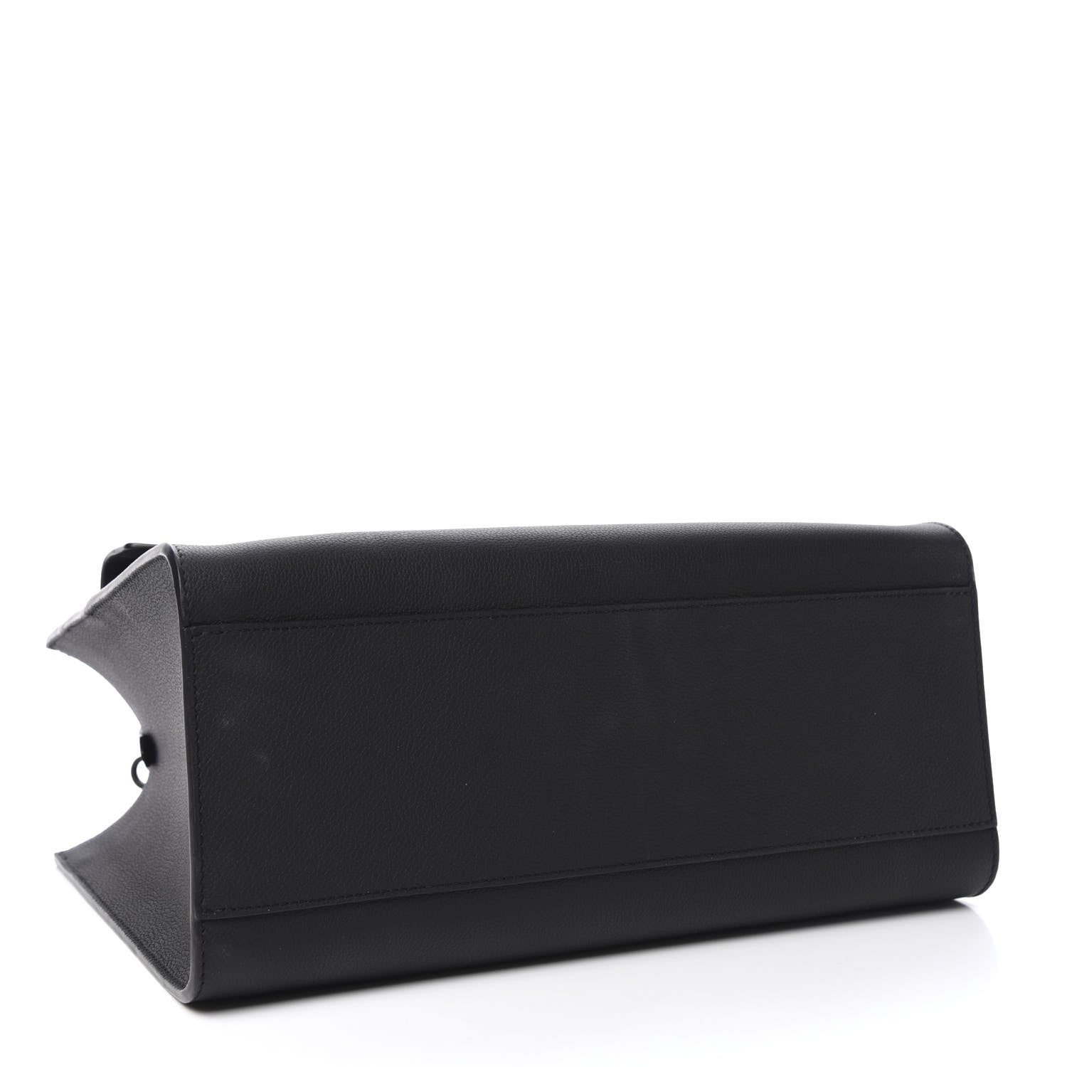 Louis Vuitton Soft Calfskin Lockme Tote MM Black 4 of 10