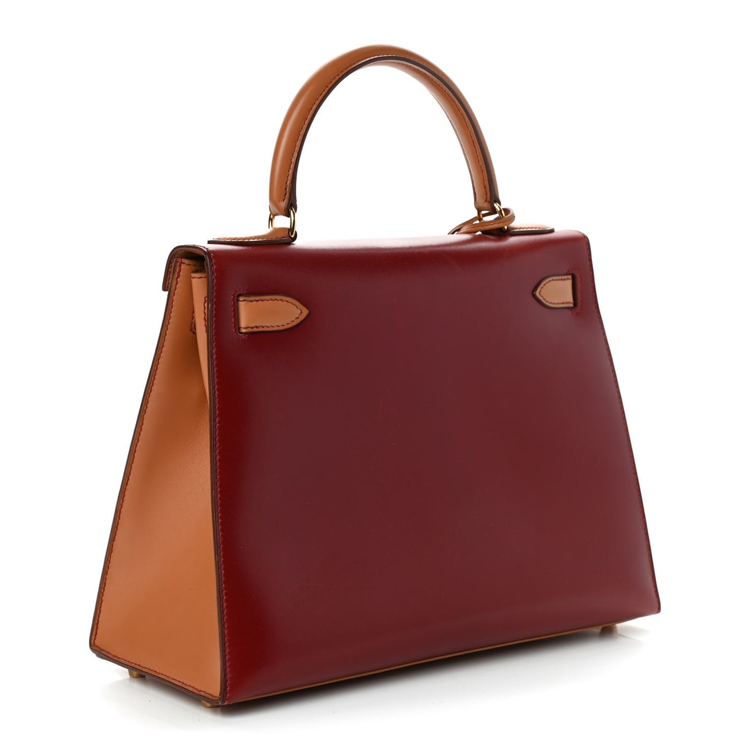 Box Chamonix Tri-Color Kelly Sellier 28 Rouge H Rouge Vif Naturelle