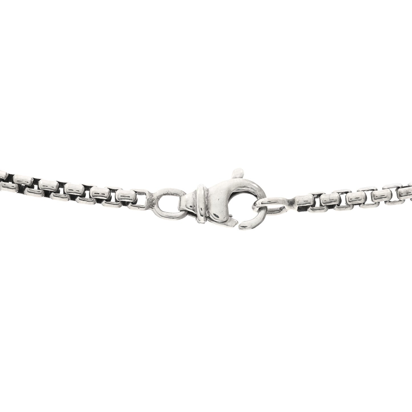 Sterling Silver 14K Yellow Gold Cookie Pendant Necklace