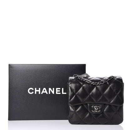 Chanel Lambskin Quilted Flap Black 9 of 9