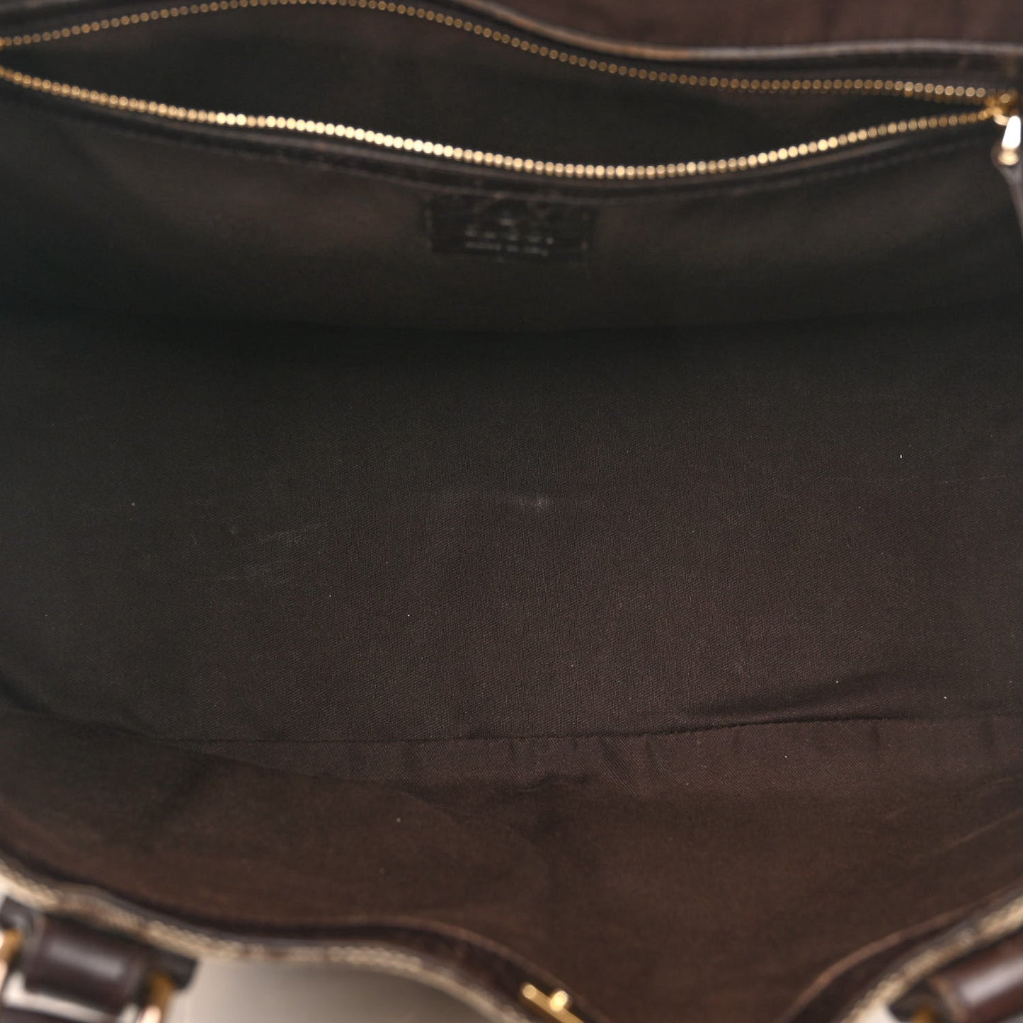 Monogram Medium Hasler Tote Dark Brown