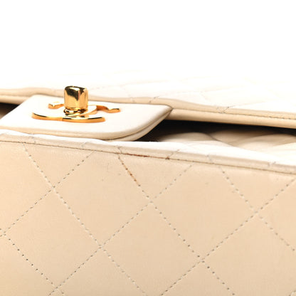 Chanel Lambskin Quilted Small Double Flap Beige 5 of 5