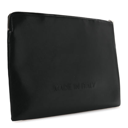 Celine Calfskin Large Made In Clutch Pouch Black 6 of 14