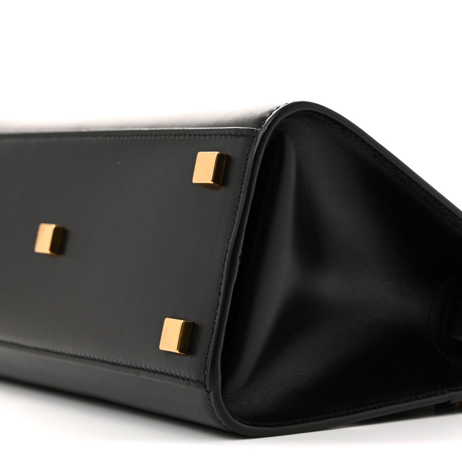 Saint Laurent Smooth Calfskin Manhattan Nano Shopper Tote Black 10 of 10