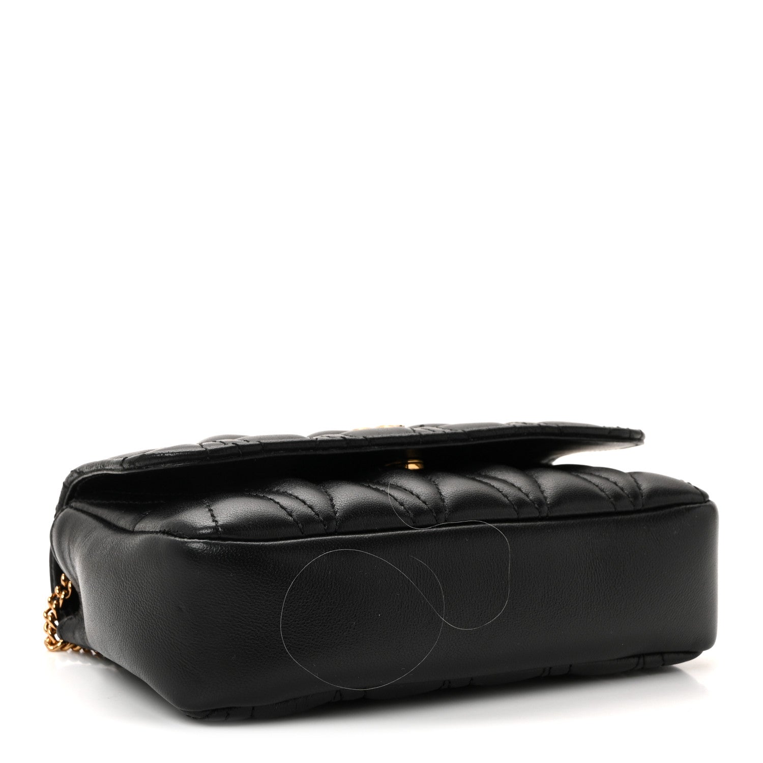 Versace Nappa Quilted Virtus Evening Bag Black 4 of 9