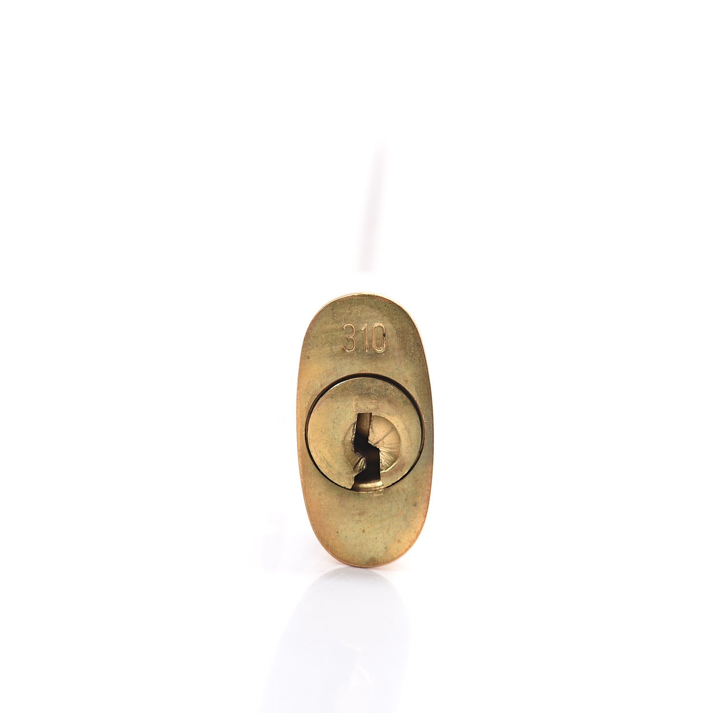 Brass Lock and 2 Keys Set #310