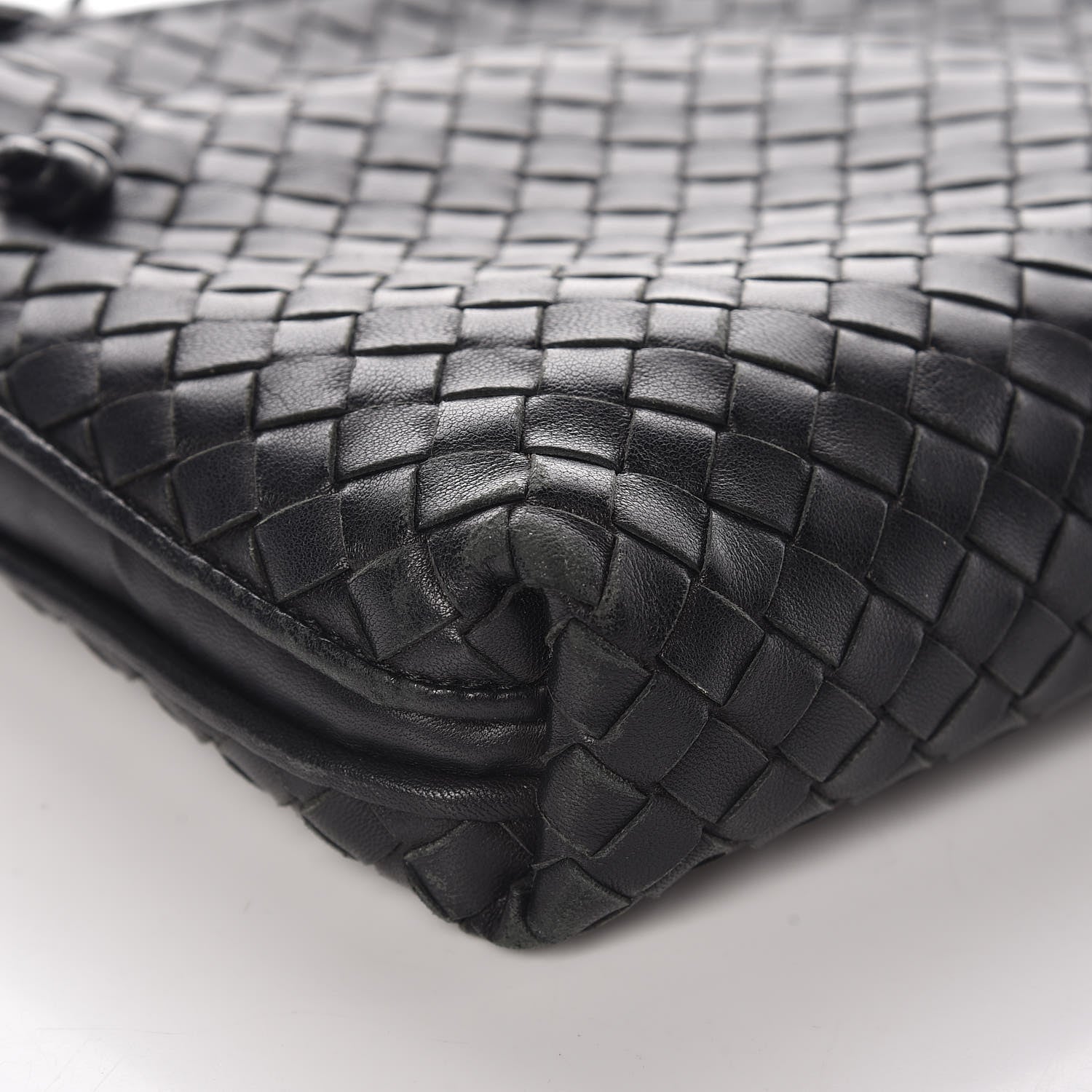 Bottega Veneta Nappa Intrecciato Pillow Crossbody Messenger Black 10 of 11