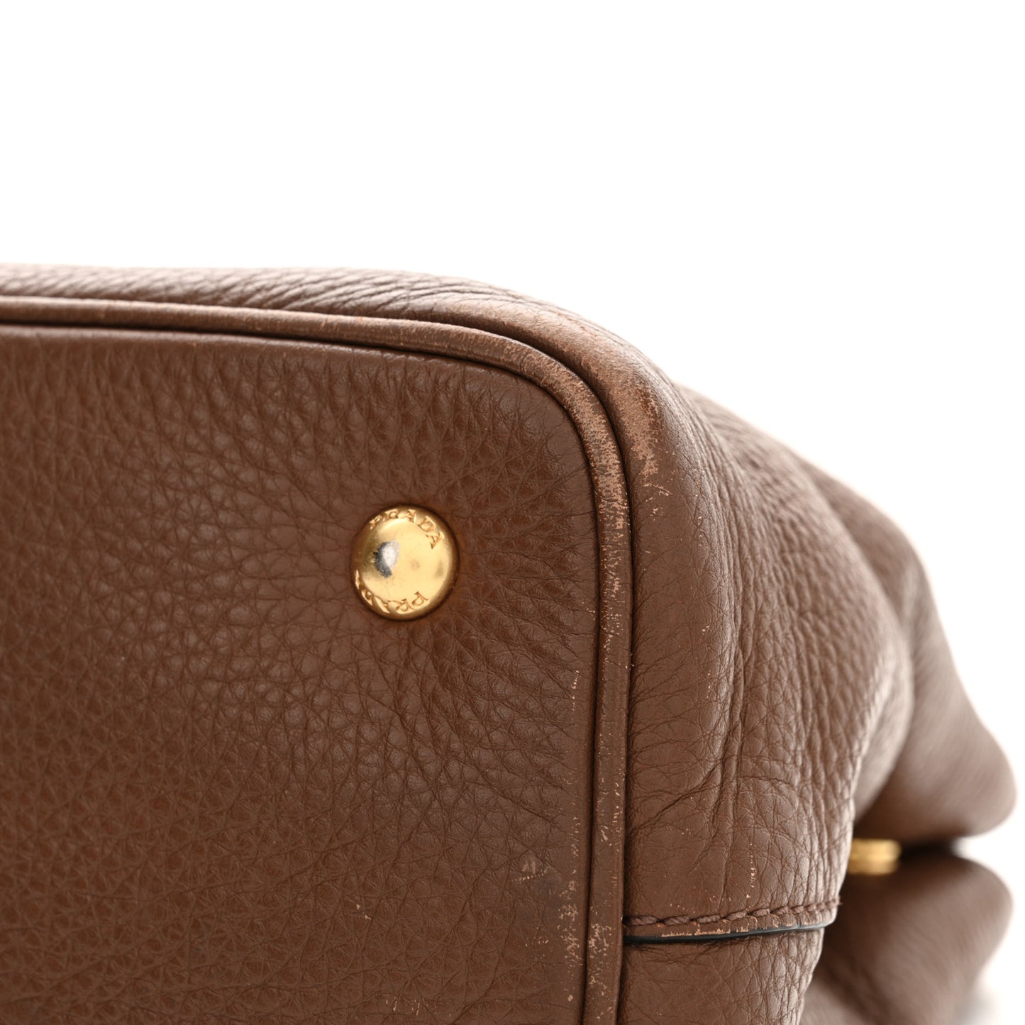 Vitello Daino Shoulder Bag Bruciato