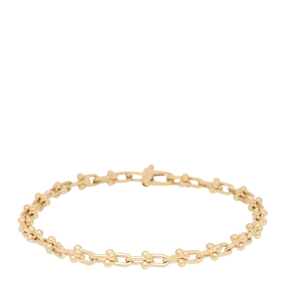 Tiffany 18K Yellow Gold Micro HardWear Link Bracelet 1 of 4