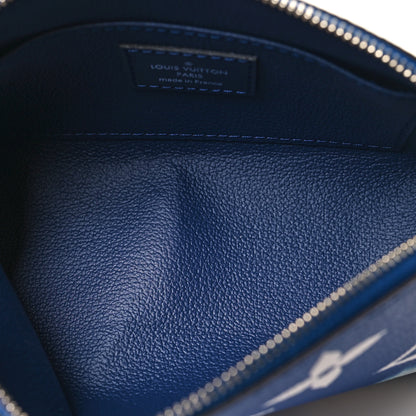 Louis Vuitton Monogram Giant Escale Cosmetic Pouch Blue 5 of 7