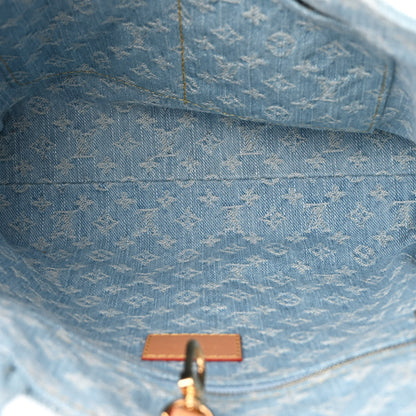 Louis Vuitton Monogram Washed Denim Let Go PM Sky Blue 5 of 9