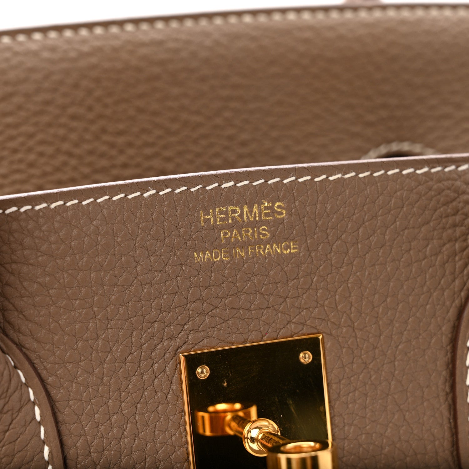 Hermes Togo BIRKIN 35 Etoupe 6 of 16