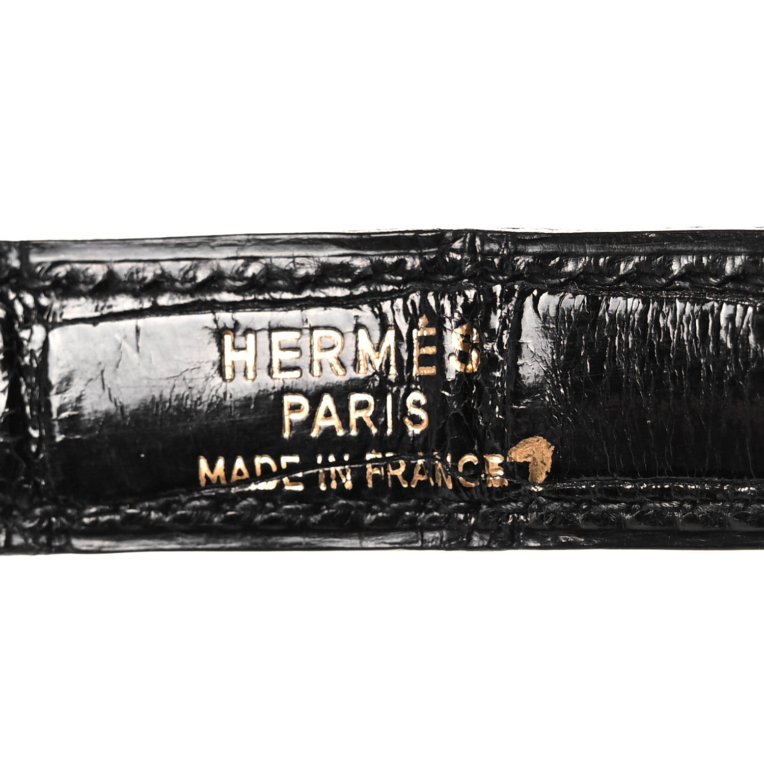 Hermes Shiny Alligator Kelly Sellier 28 Black 10 of 20