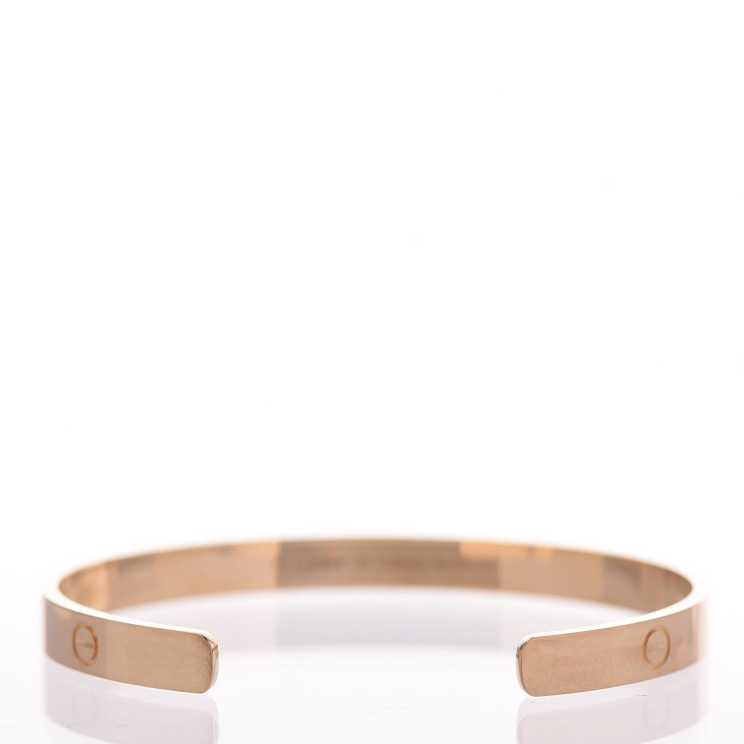 Cartier 18K Yellow Gold LOVE Cuff Bracelet 20 3 of 5