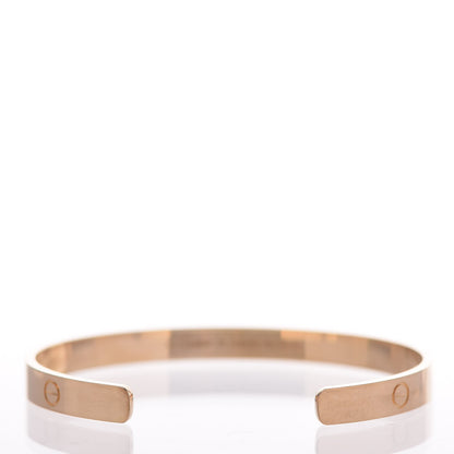 Cartier 18K Yellow Gold LOVE Cuff Bracelet 20 3 of 5
