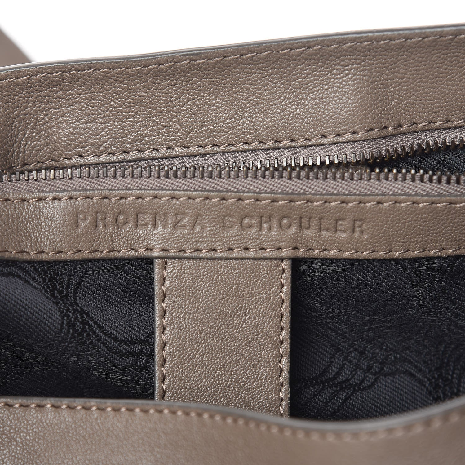 Proenza Schouler Lambskin Medium PS1 Satchel Smoke 6 of 12