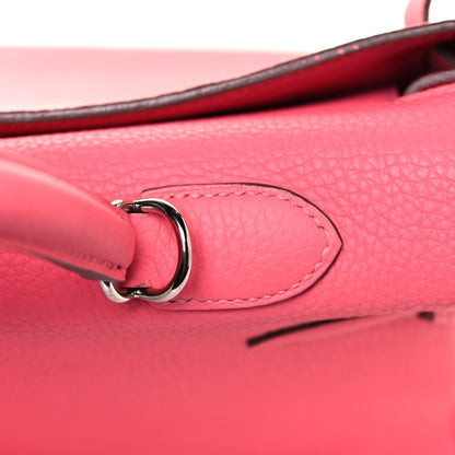 Hermes Togo Kelly Retourne 35 Rose Lipstick 8 of 30