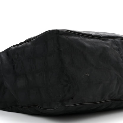 Chanel Nylon Large Travel Tote Black 9 of 11