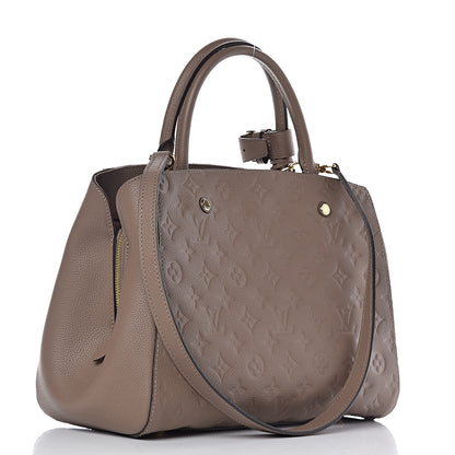 Louis Vuitton Empreinte Montaigne MM Taupe Glace 3 of 9