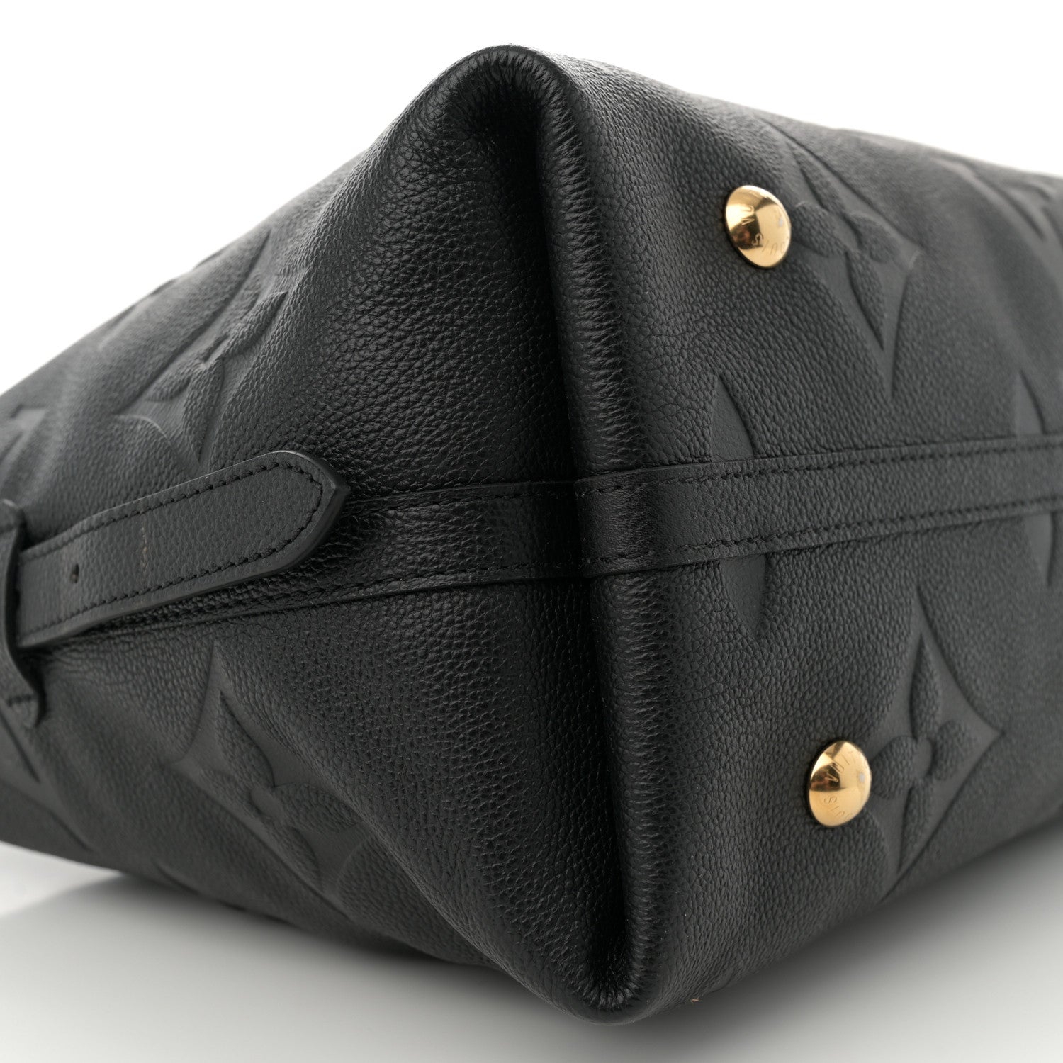 Louis Vuitton Empreinte Monogram Giant CarryAll MM Black 9 of 11